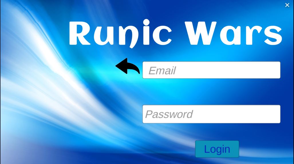 a custom login screen