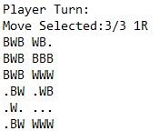 a text form of pentago