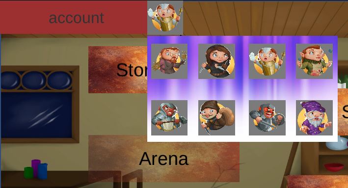 a profile select screen